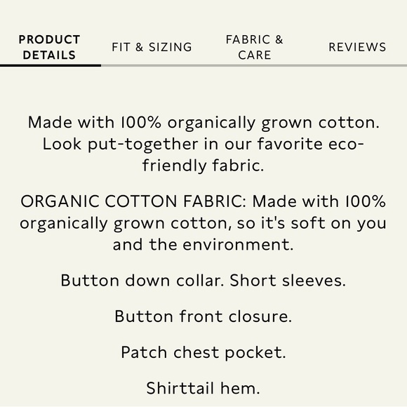 NEW Men’s Banana Republic Button Down Shirt - Picture 5 of 5